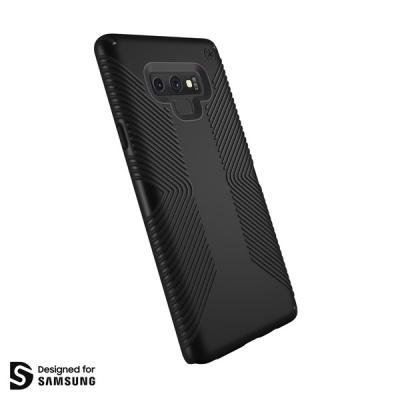 Photo of Speck Presidio Grip Series Case for Samsung Galaxy Note9 - Black and Black