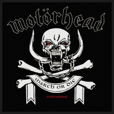Photo of Motorhead March or Die Sew On Patch