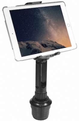 Photo of Macally 25cm Car Cup Mount Tablet Holder for Apple iPad - Black