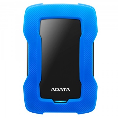 Photo of ADATA - HD330 1TB USB 3.0 External Hard Drive - Black/Blue