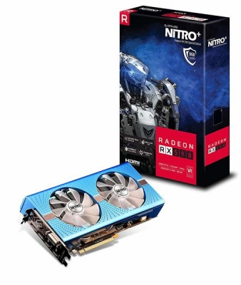 Photo of Sapphire Radeon Nitro RX 590 8GB GDDR5 Dual HDMI/ DVI-D/ Dual DP OC w/ Backplate Special Edition PCI-E Graphic Card