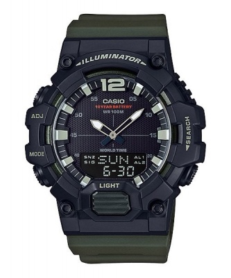 Photo of Casio Standard Collection Analogue and Digital Wrist Watch - Black and Green