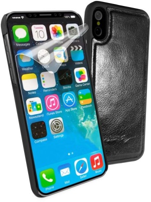 Photo of Tuff Luv Tuff-Luv Alston Craig Magnetic Shell Replacement Vintage Leather Case for Apple iPhone X and XS - Black