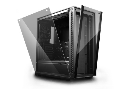 Photo of DeepCool - MATREXX 70 E-ATX Chassis Mid Tower Tempered Glass Side Panel
