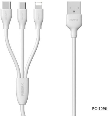 Photo of Remax Suda 3-In-1 USB Cable - White