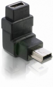 Photo of DeLOCK 90deg USB-B Mini M-F Down Adapter