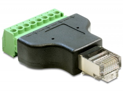 Photo of DeLOCK RJ45 M Terminal Block