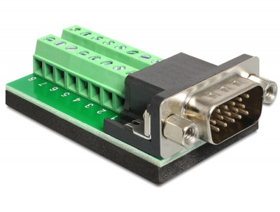 Photo of DeLOCK Adaptor VGA Male -Term Block 15 Pin