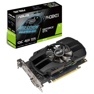 Photo of ASUS - PH-GTX1650-O4G Phoenix GeForce GTX1650 OC 4GB GDDR5 Graphics Card