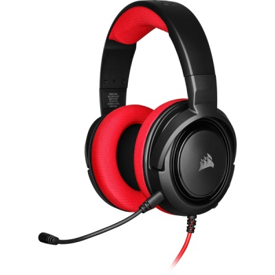 Photo of Corsair - HS35 Stereo Gaming Headset - Red