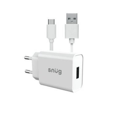 Photo of Snug Lite 1 Port Type-C Wall Charger - White