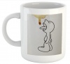 Mugshots Coffee Drip - White Ceramic Mug Photo