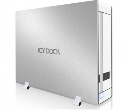 Photo of Icy Dock Icydock Mb559u3s-1s Silver Multi-Drive Exchangeability With Hot-Swapable Removable Inner Tray Ultra-Thin