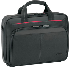 Photo of Targus Classic 12-13.4" Clamshell Notebook Case - Black and Red