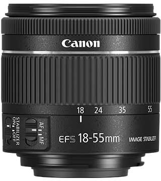 Photo of Canon EF-S 18-55mm f/4-5.6 IS STM Lens