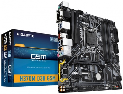 Photo of Gigabyte - H370M D3H GSM LGA 1151 Intel H370 SATA 6Gb/s Micro ATX Intel Motherboard