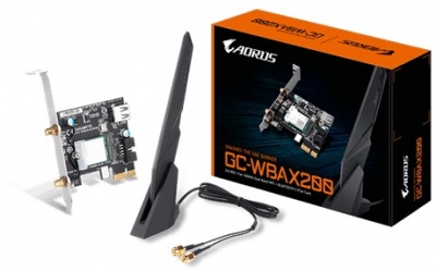 Photo of Gigabyte - GC-WBAX200 Dual Band WIFI Bluetooth 5.0 piecesIe Expansion Card