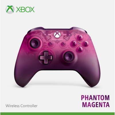 Photo of Microsoft - Xbox One Wireless Bluetooth Controller - Phantom Magenta Special Edition