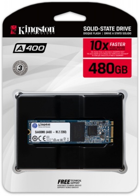 Photo of Kingston Technology - Kingston 480GB A400 M.2 SA400M8/480G Internal Solid State Drive