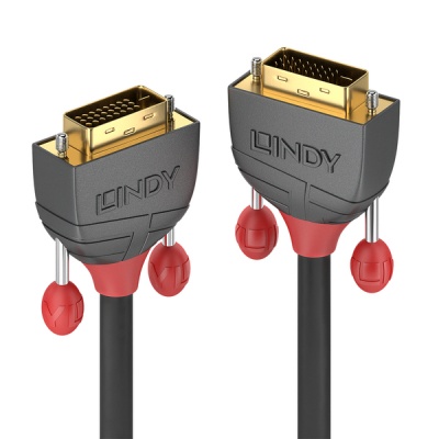 Photo of Lindy 20m DVi-D Dual Link Cable - Anthracite