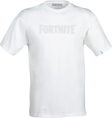 Fortnite Logo White Mens T Shirt
