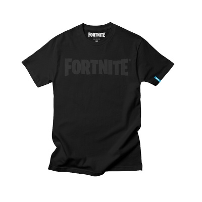 Fortnite Logo Black Mens T Shirt