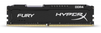 Kingston Technology Company Hyperx Fury 8GB DDR4 2666 CL16 Black