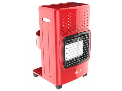 Photo of Alva 3 Panel Luxurious Infrared Radiant Indoor Heater Red