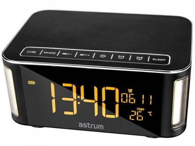 Photo of Astrum ST250 Bluetooth Speaker With Clock