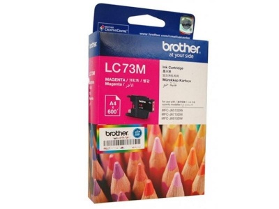 Brother LC 73M Magenta Ink