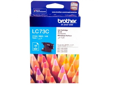 Brother LV 73C Cyan Ink