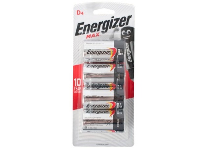 Photo of Energizer Max D - 4 Pack