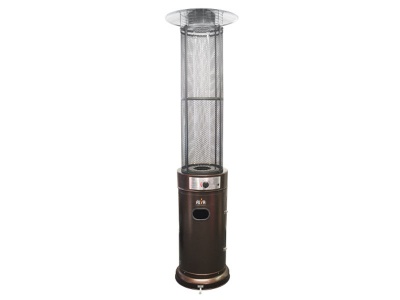 Photo of Alva Cylindrical Glass Tube patio Heater