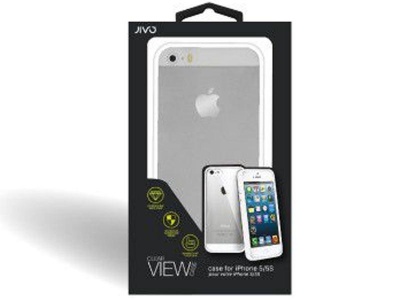 Photo of Jivo View Case for the iPhone 5/5S - Clear White Bumper