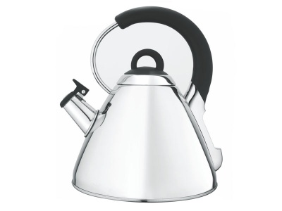 Photo of Snappy Chef 2.2 Liter Whistling Kettle- Silver