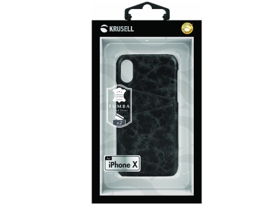 Photo of Krusell Tumba 2 Card Cover For Iphone X-Black