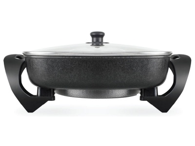 Photo of Mellerware Frying Pan Non-Stick Coated Adjustable Temperature Aluminium Black