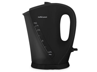 Photo of Mellerware Kettle Black Cordless Plastic 1.7L 2200W - Zambezi