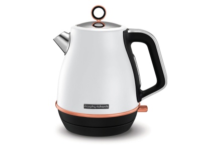 Photo of Morphy Richards 360 Degree Cordless Stainless Steel White Rose Gold 1.5L Kettle