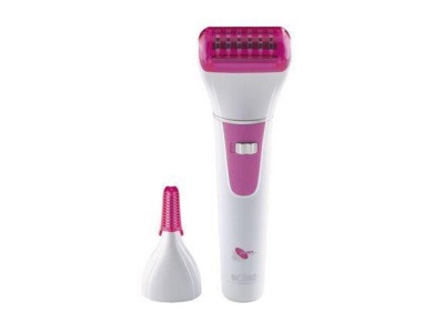 Solac Assea Soft Shaver Battery Operated Plastic Pink and White