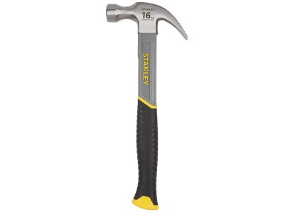 Stanley 450g Fibreglass Claw Hammer
