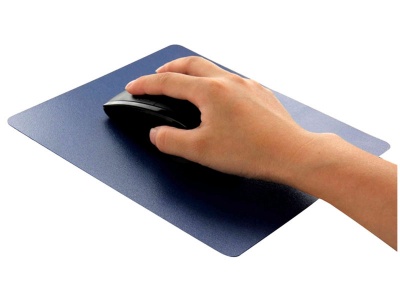 Photo of Tuff Luv Tuff-Luv Ultra-Thin Profile Cloth Mouse Pad - Blue