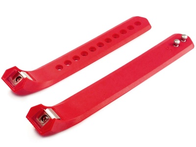 Photo of Tuff Luv Silicone Strap for FitBit Alta Small Red