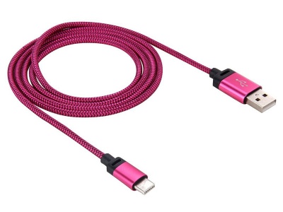 Photo of Tuff Luv Tuff-Luv Usb Type c to Usb 2.0 - Data/Charge Cable -Pink