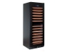 SnoMaster 181 Bottle Wine Chiller Black Cabinet with Glass Door Photo