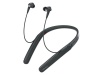Sony WI-1000X Wireless Neckband Noise-Canceling Headphones - Black Photo