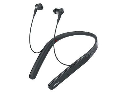 Photo of Sony WI-1000X Wireless Neckband Noise-Canceling Headphones - Black