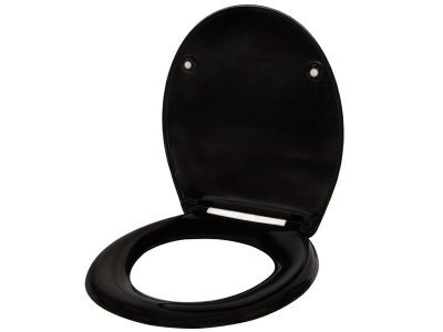 Photo of Wildberry Toilet Seat Plastic - Black