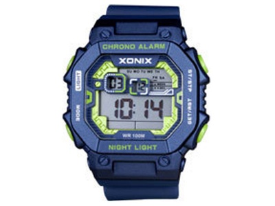Photo of Xonix Gents Digital Watch Blue Chrono 100M