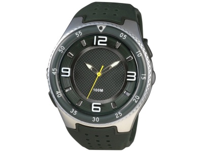 Photo of Xonix Mens Analog Wrist Watch - Dark Green and Silver